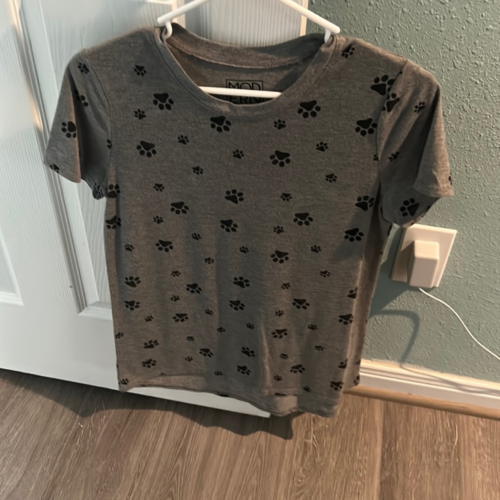 Dog Paw Print Shirt